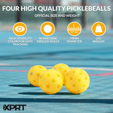 Glass Fiber Usapa Approved Pickleball Paddles Balls Set