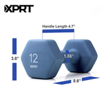 Cast Iron Neoprene Dumbbell