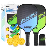 Glass Fiber Usapa Approved Pickleball Paddles Balls Set