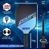 Glass Fiber Usapa Approved Pickleball Paddles Balls Set